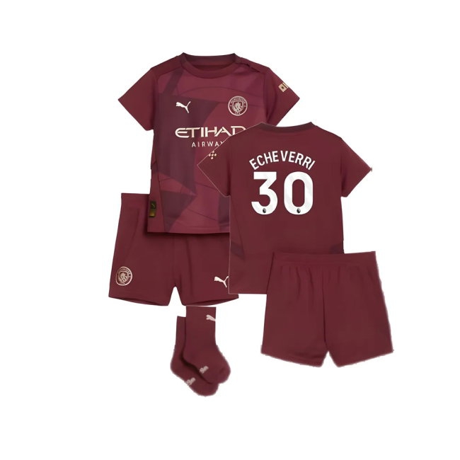 2024-2025 Man City Third Baby Kit (Echeverri 30) — Buy Now
