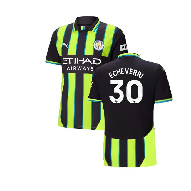 2024-2025 Man City Away Shirt (Echeverri 30) — Buy Online