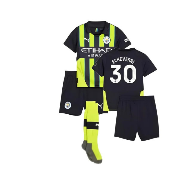 2024-2025 Man City Away Mini Kit (Echeverri 30) — Buy Online