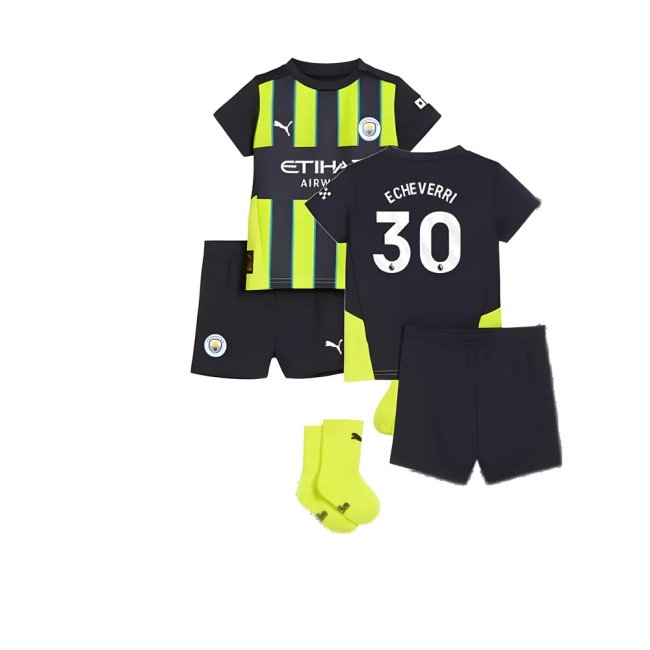 2024-2025 Man City Away Baby Kit (Echeverri 30) — Shop Now