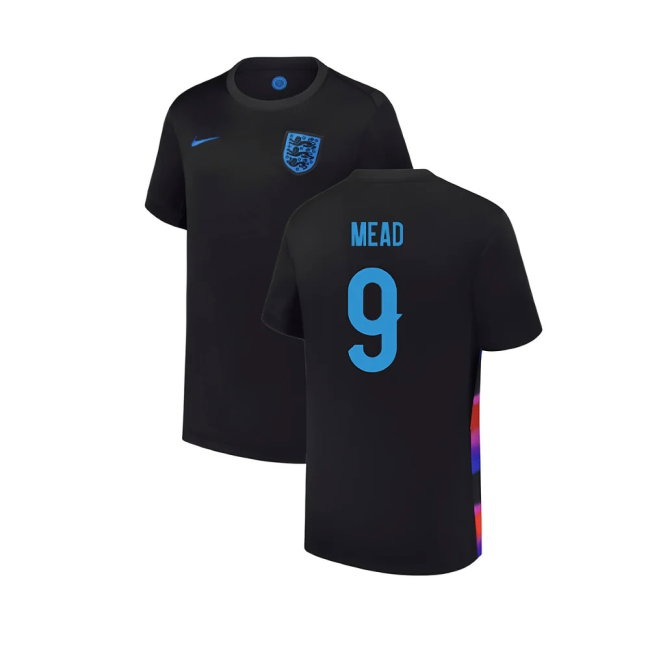 2025 England Womens Team Away Shirt (Kids) (MEAD 9) — Buy Now