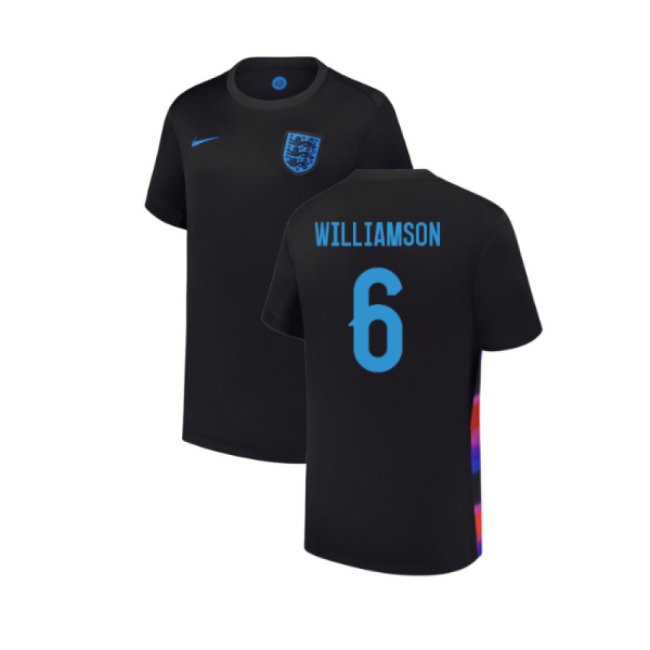 2025 England Womens Team Away Shirt (Kids) (WILLIAMSON 6) — Buy Now