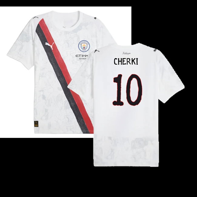 2025-2026 KIDSUPER x Manchester City CWC Shirt (White) (Cherki 10) — Buy Online