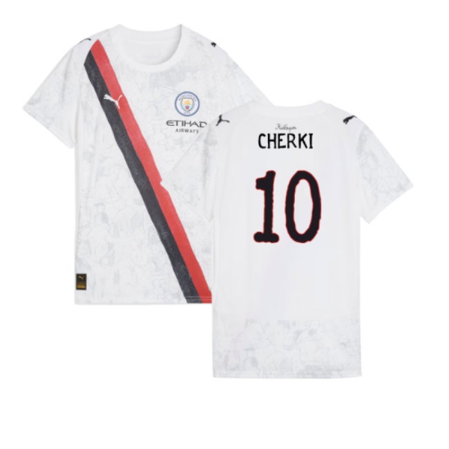 2025-2026 KIDSUPER x Manchester City CWC Shirt (White) - Womens (Cherki 10) — Buy Now