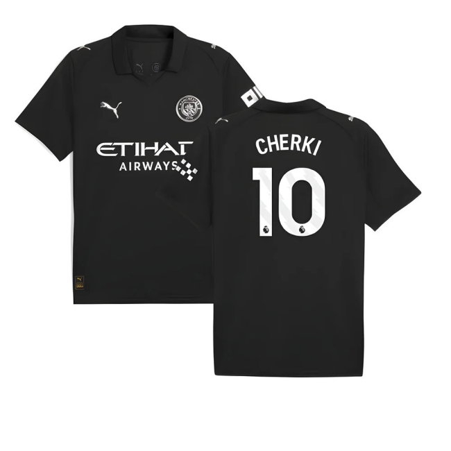 2025-2026 Man City Away Shirt (Cherki 10) — Shop Now