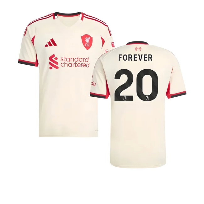 2025-2026 Liverpool Away Shirt (Forever 20) — Shop Online