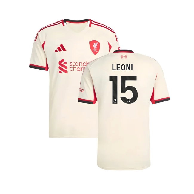 2025-2026 Liverpool Away Shirt (Leoni 15) — Shop Now
