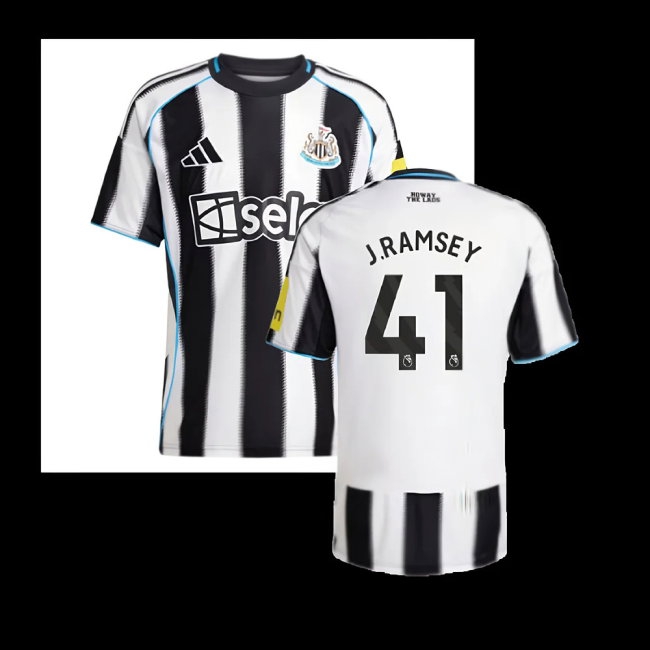 2025-2026 Newcastle Home Shirt (J.Ramsey 41) — Shop Now