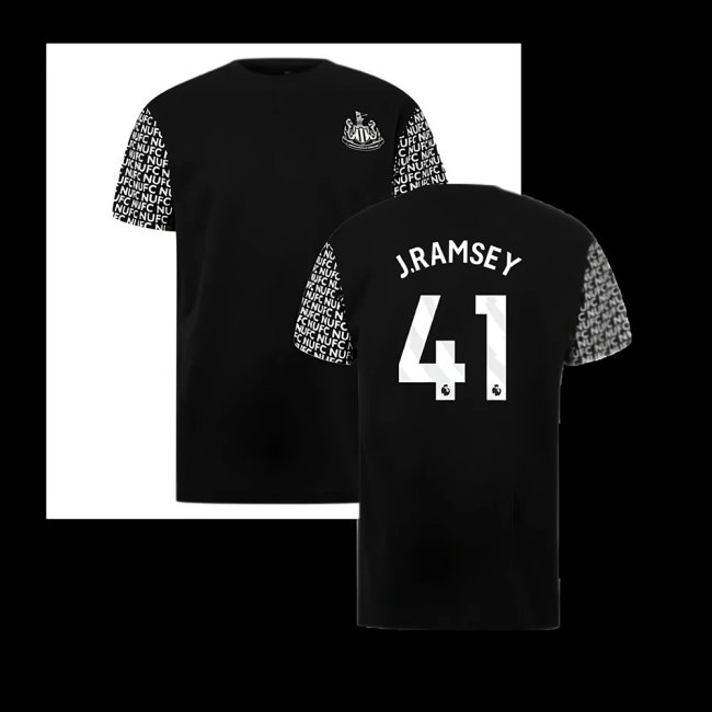 Newcastle Graphic T-Shirt (Black) (J.Ramsey 41) — Buy Online