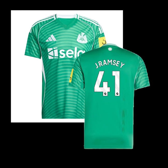 2025-2026 Newcastle Away Shirt (J.Ramsey 41) — Buy Online