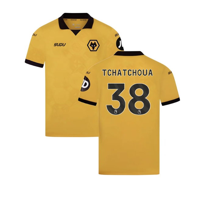 2025-2026 Wolves Home Shirt (Kids) (Tchatchoua 38) — Buy Online
