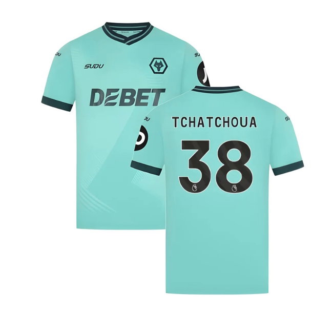 2025-2026 Wolves Away Shirt (Tchatchoua 38) — Buy Online