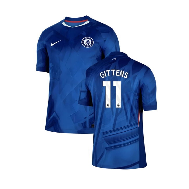 2025-2026 Chelsea Home Shirt (Gittens 11) — Buy Online