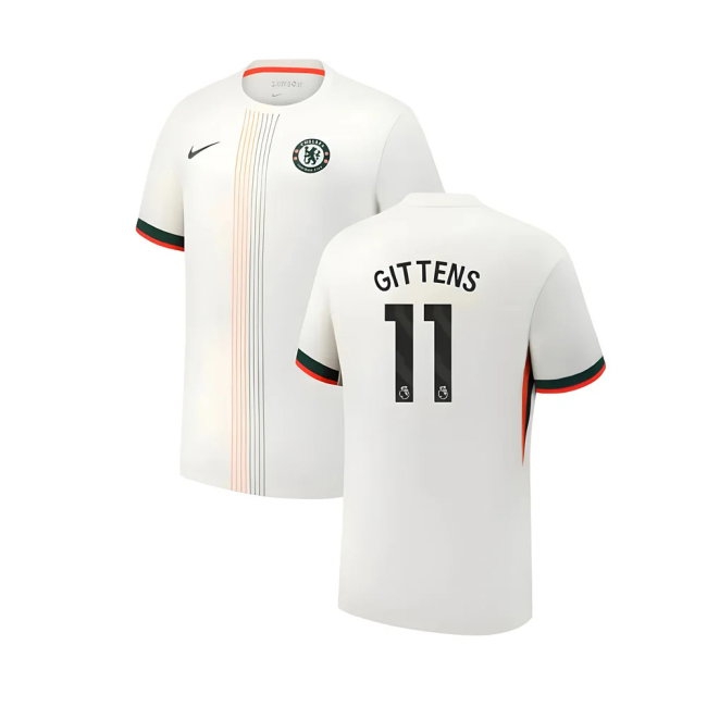 2025-2026 Chelsea Away Shirt (Gittens 11) — Shop Now