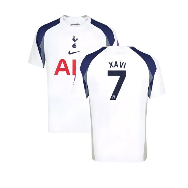 2025-2026 Tottenham Hotspur Home Shirt (Xavi 7) — Shop Online