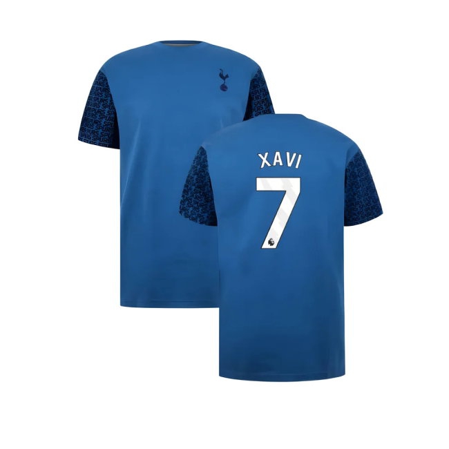 Tottenham Hotspur Graphic T-shirt (Blue) (Xavi 7) — Buy Now