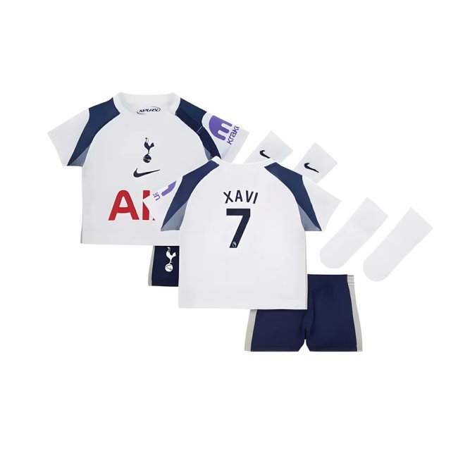 2025-2026 Tottenham Home Baby Kit (Xavi 7) — Buy Online