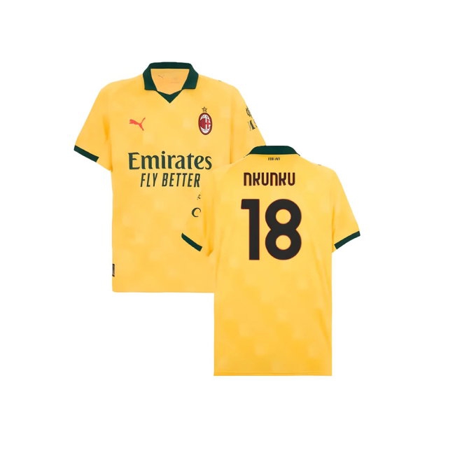 2025-2026 AC Milan Third Shirt (Nkunku 18) — Buy Now