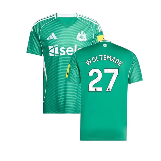 2025-2026 Newcastle Away Shirt (Woltemade 27) — Buy Now