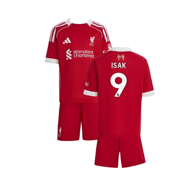 2025-2026 Liverpool Home Mini Kit (Isak 9) — Buy Online