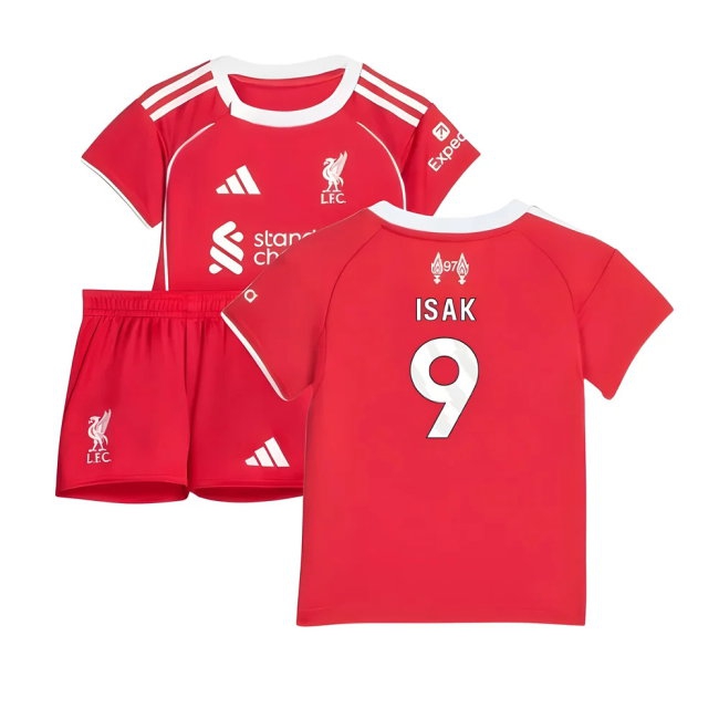 2025-2026 Liverpool Home Baby Kit (Isak 9) — Shop Online