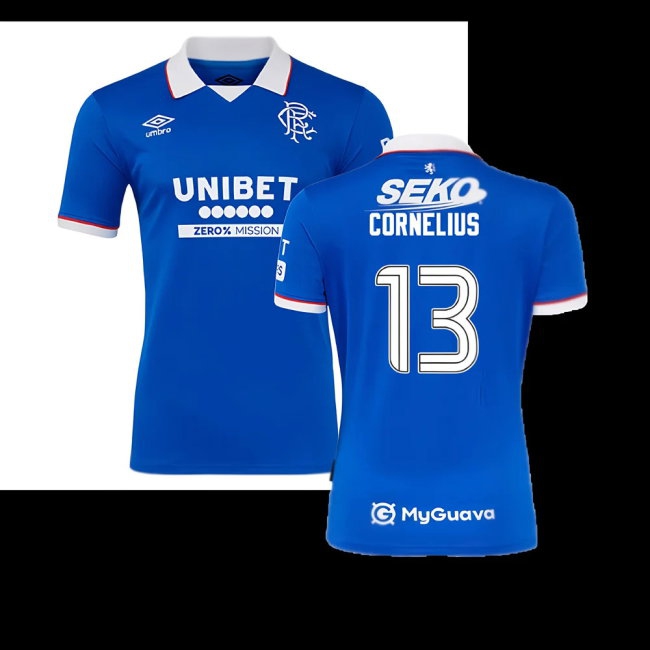 2025-2026 Rangers Home Shirt (Cornelius 13) — Shop Online