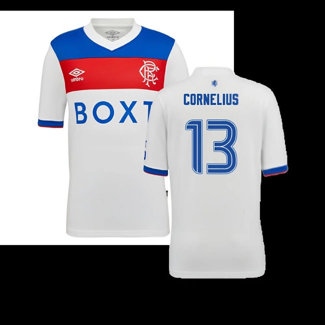 2025-2026 Rangers Away Shirt (Kids) (Cornelius 13) — Shop Online