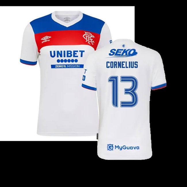 2025-2026 Rangers Away Shirt (Womens) (Cornelius 13) — Shop Now
