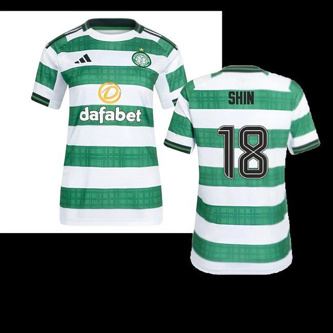 2025-2026 Celtic Home Shirt (Womens) (Shin 18) — Buy Online