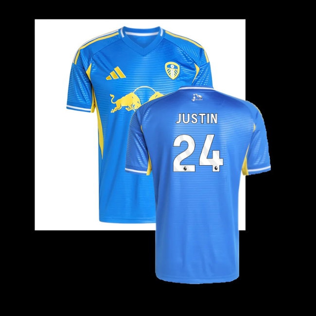 2025-2026 Leeds Away Shirt (Justin 24) — Buy Online