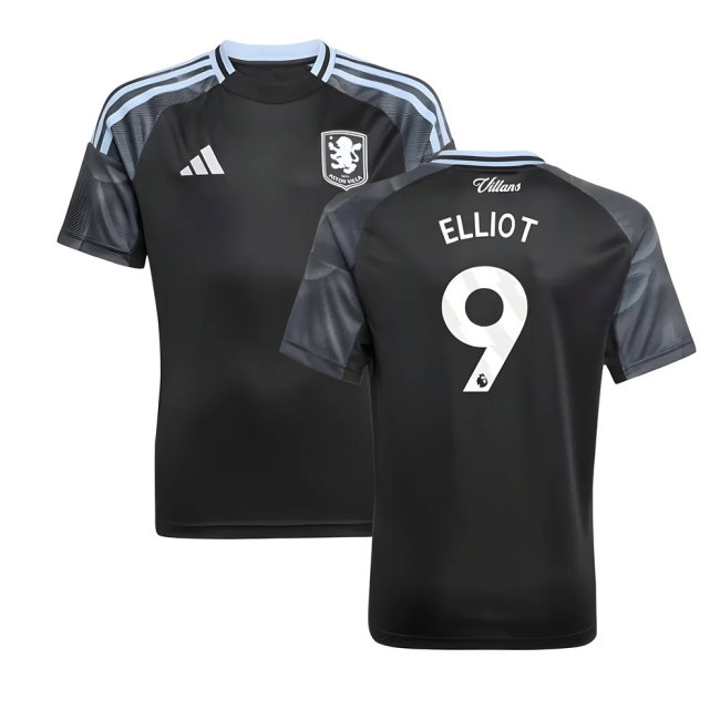 2025-2026 Aston Villa Away Shirt (Kids) (Elliot 9) — Buy Online