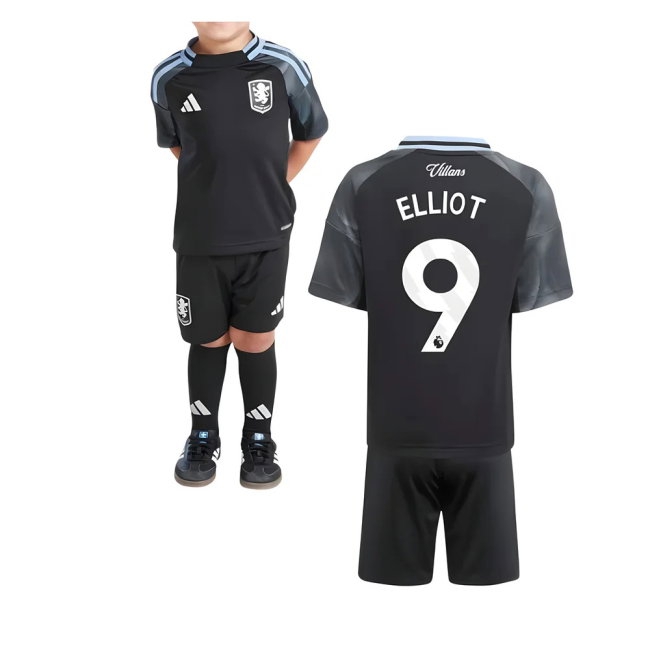 2025-2026 Aston Villa Away Mini Kit (Elliot 9) — Shop Now