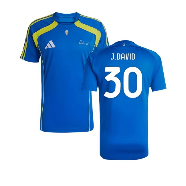 2025-2026 Juventus UBP Jersey (Royal) (J.David 30) — Shop Online