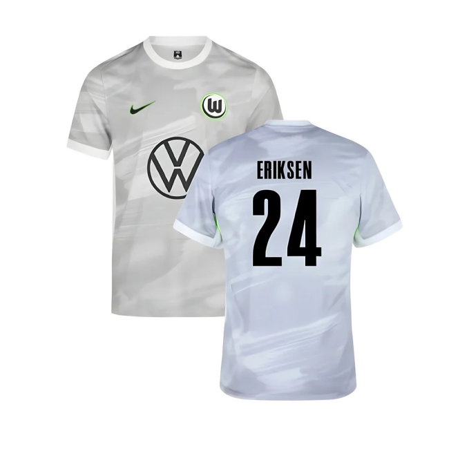 2025-2026 Wolfsburg Away Shirt (Eriksen 24) — Buy Now