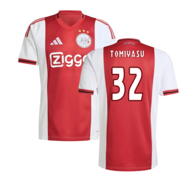 2025-2026 Ajax Home Shirt (Tomiyasu 32) — Shop Now