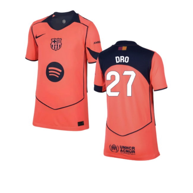 2025-2026 Barcelona Third Shirt (Kids) (Dro 27) — Shop Now