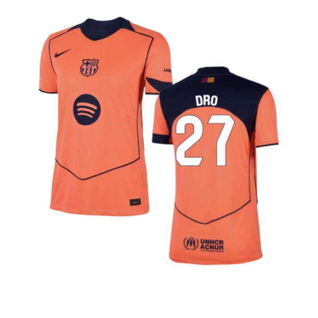 2025-2026 Barcelona Third Shirt (Womens) (Dro 27) — Shop Now