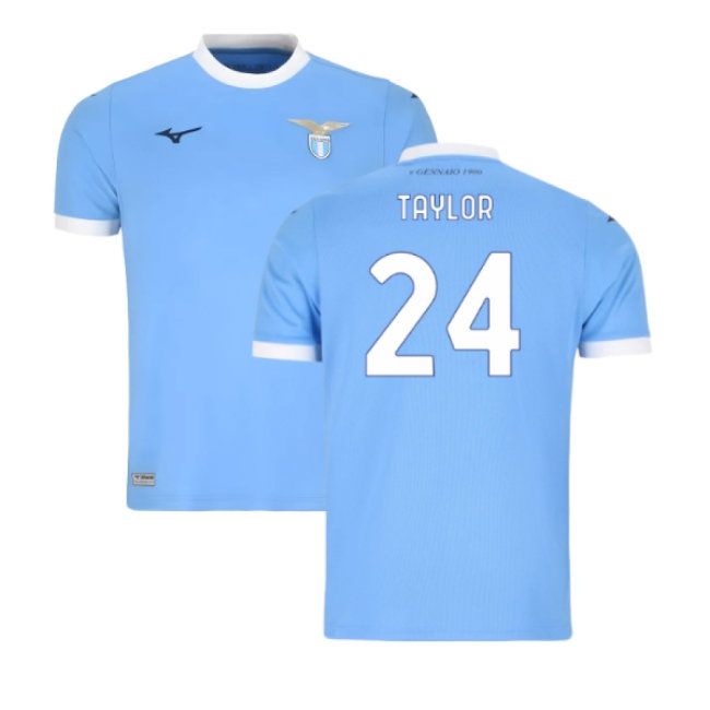 2025-2026 Lazio Home Shirt (Taylor 24) — Shop Now