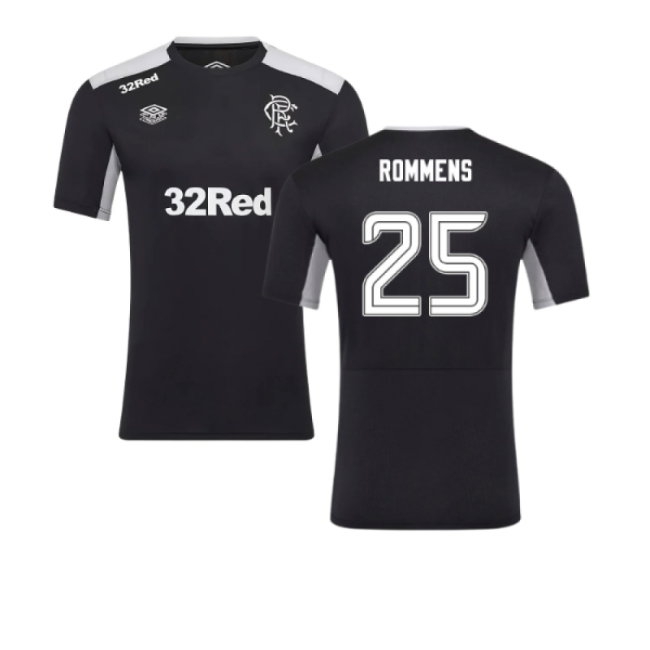 2025-2026 Rangers Pro Training Tee (Caviar) (Rommens 25) — Shop Online