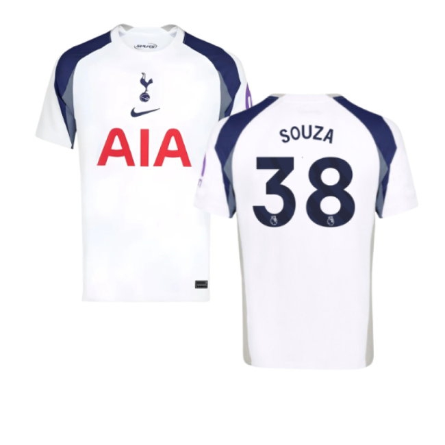 2025-2026 Tottenham Hotspur Home Shirt (Souza 38) — Shop Now