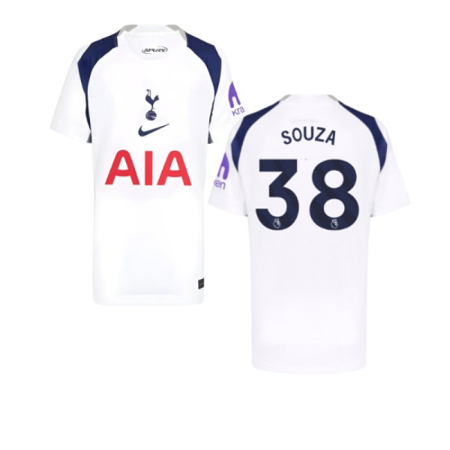 2025-2026 Tottenham Hotspur Home Shirt (Kids) (Souza 38) — Buy Now