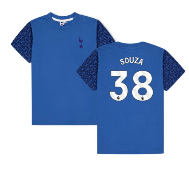 Tottenham Hotspur Graphic T-shirt (Blue) - Kids (Souza 38) — Buy Now