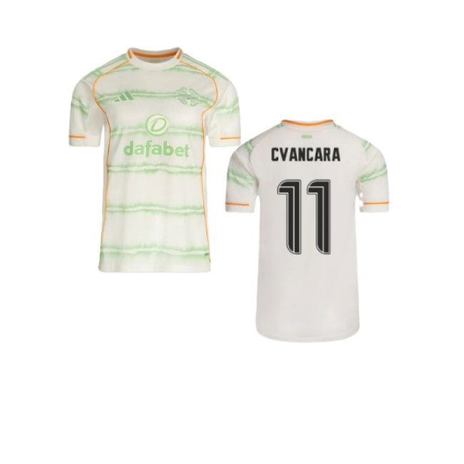 2025-2026 Celtic Third Shirt - Womens (Cvancara 11) — Buy Now