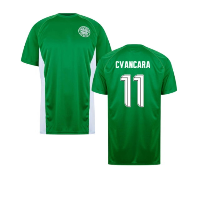 Celtic Poly T-shirt (Green/White) (Cvancara 11) — Buy Now