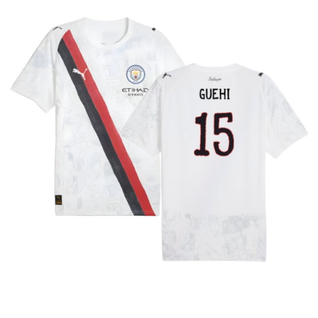 2025-2026 KIDSUPER x Manchester City CWC Shirt (White) (Guehi 15) — Shop Online