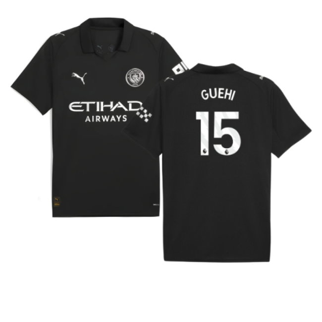 2025-2026 Man City Away Shirt (Guehi 15) — Shop Online