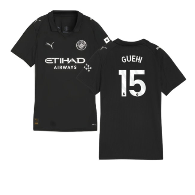 2025-2026 Man City Away Shirt (Womens) (Guehi 15) — Shop Now