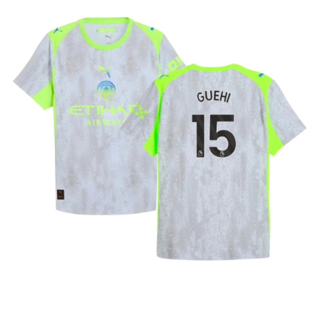 2025-2026 Man City Player Version Third Shirt (Guehi 15) — Buy Online