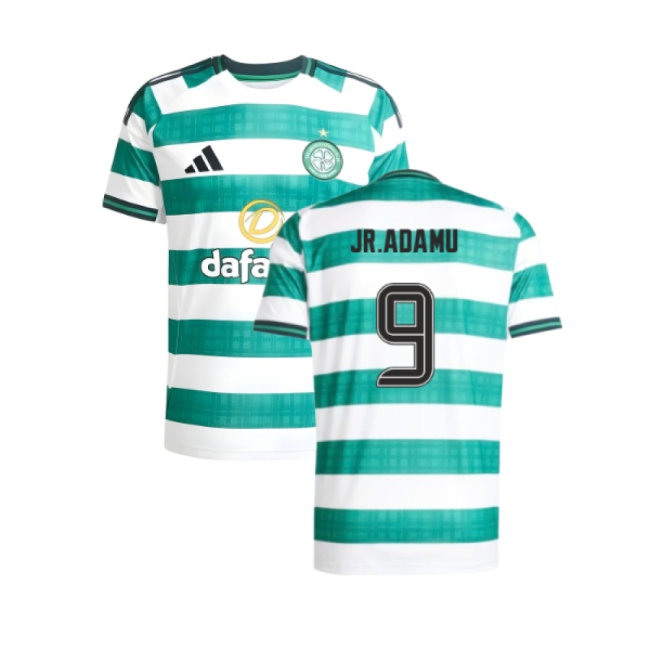 2025-2026 Celtic Home Shirt (JR.Adamu 9) — Shop Now