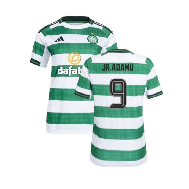 2025-2026 Celtic Home Shirt (Womens) (JR.Adamu 9) — Buy Now